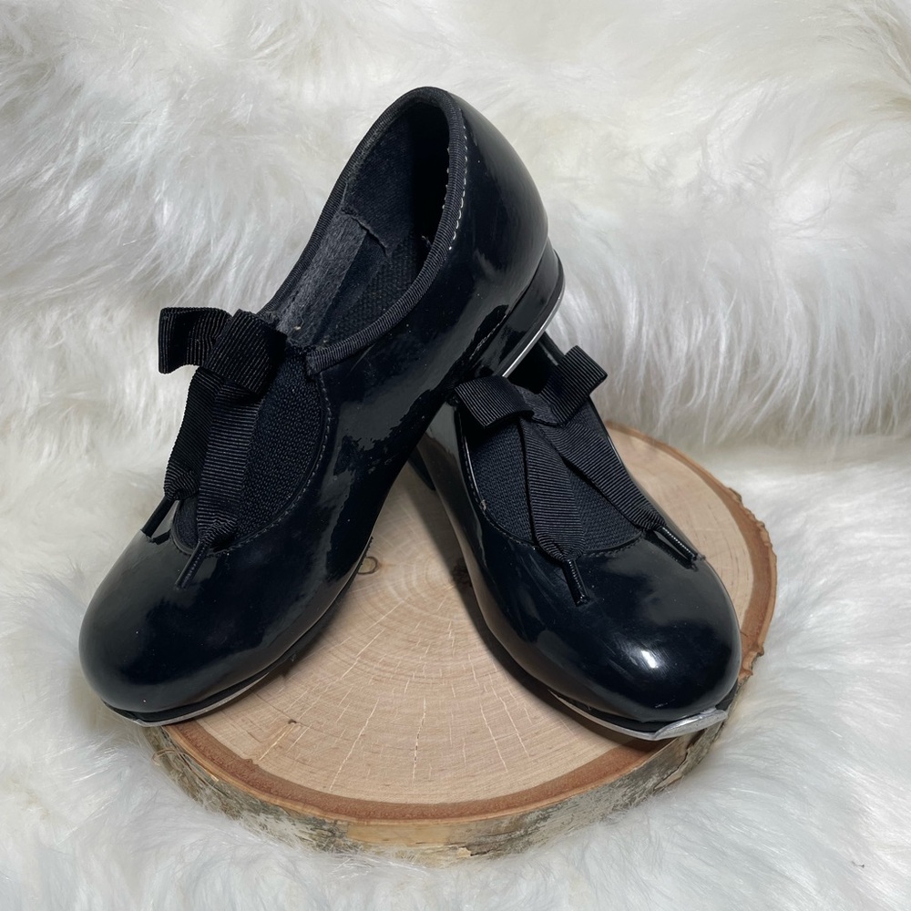 Beginner Slip On Black Tap Shoes